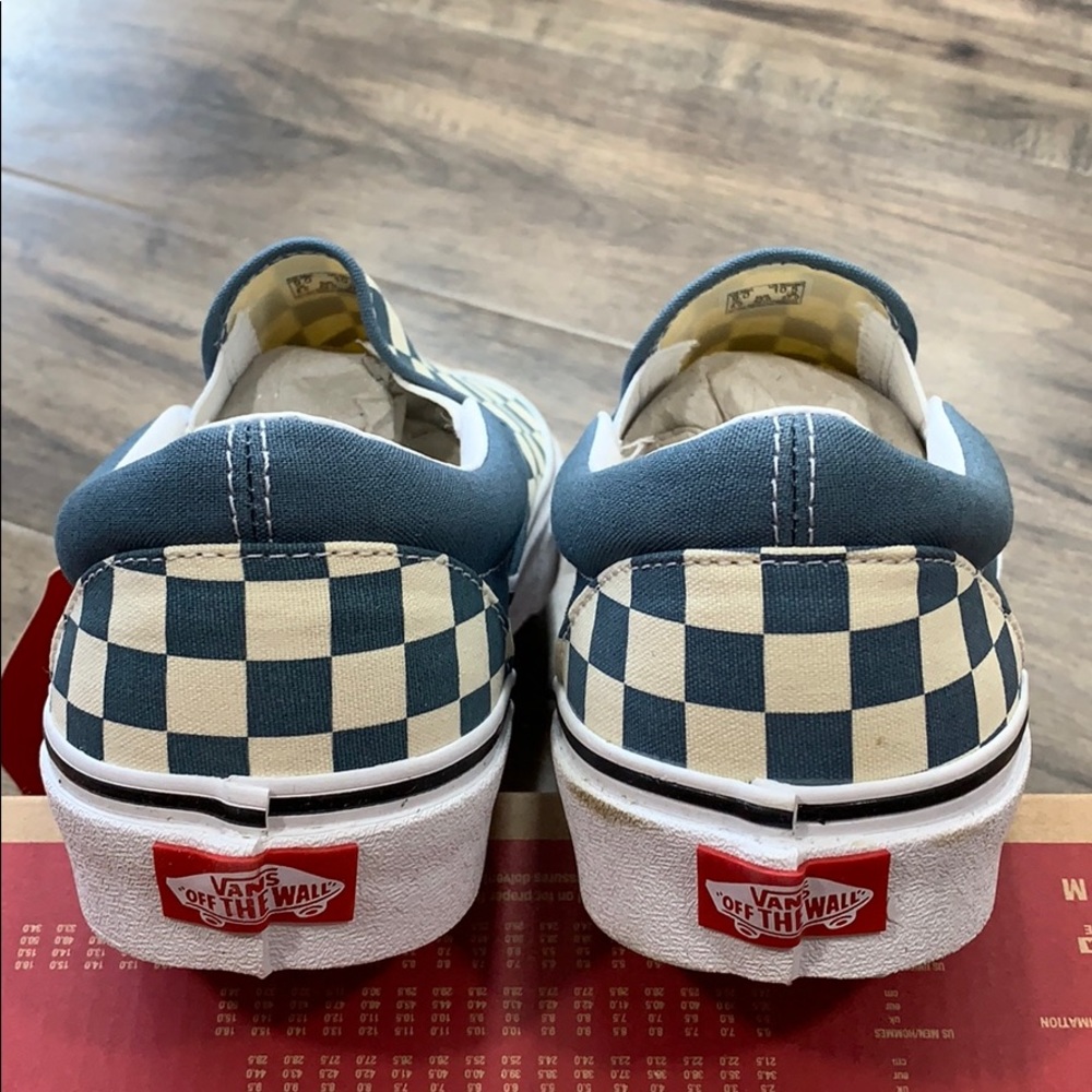 ••VANS CLASSIC SLIP-ON CHECKERBOARD Blmigtrwtt WMN - Picture 9 of 16